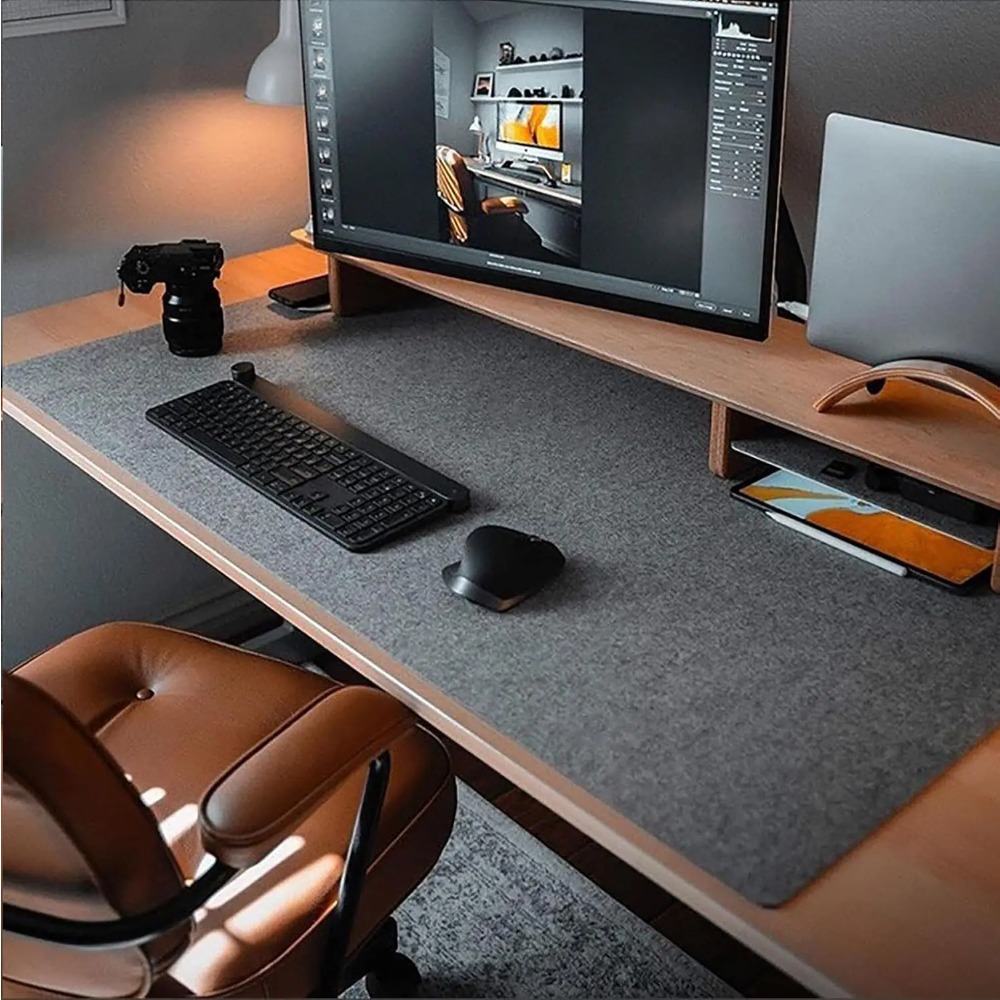 Keyboard Cover - Alas Meja Felt untuk Komputer (31.5x15.7