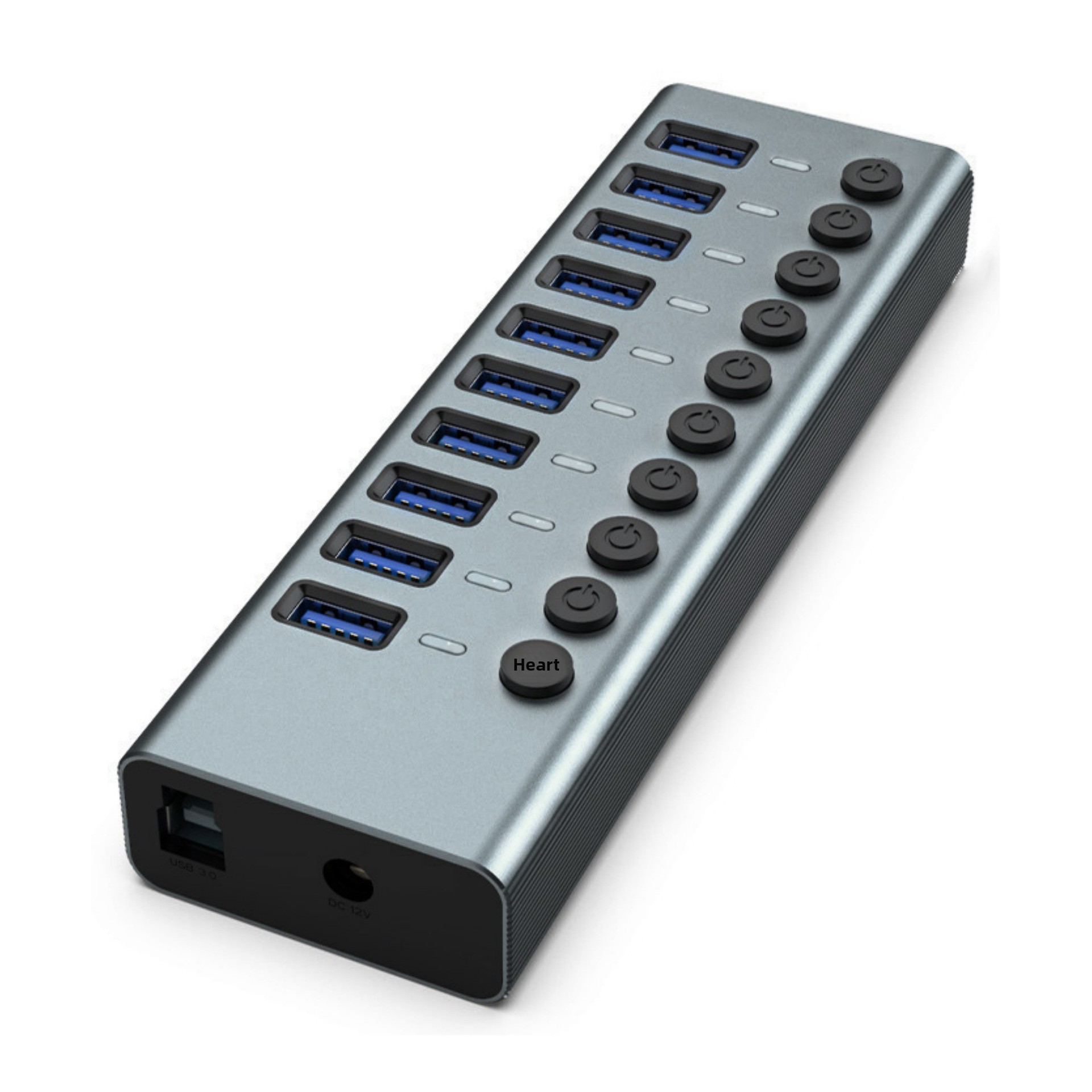 Usb Hub - Hub USB 3.0 dengan 10 Port,