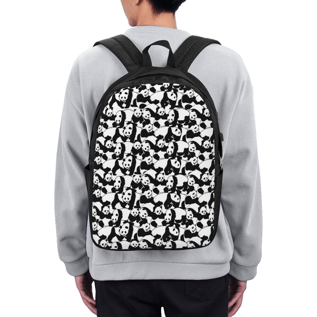 Laptop Bag - Tas Ransel Pola Panda Tas Notebook