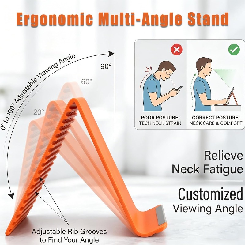 Penyangga Ponsel Silikon Lipat - Laptop Stand ulasan dan harga