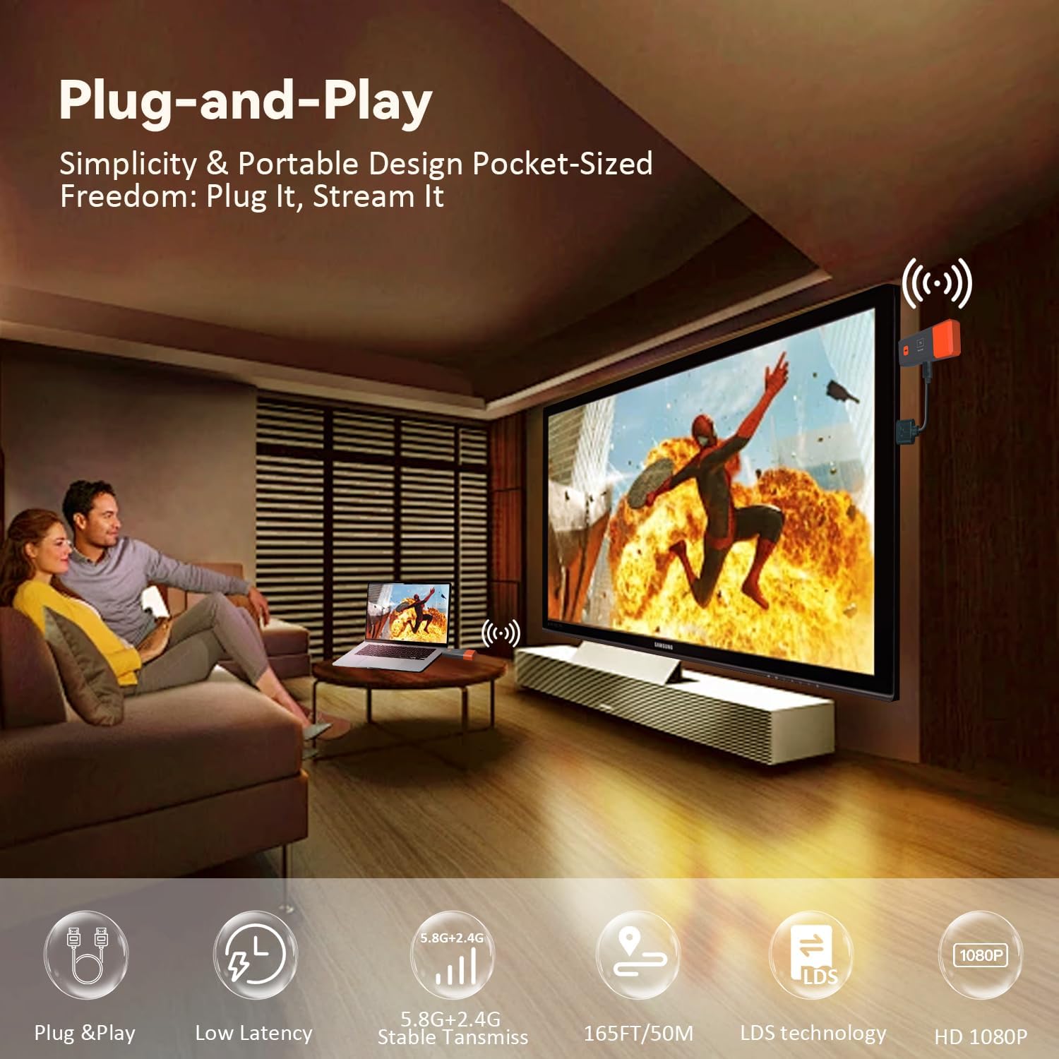 Pemancar Video Transmisi Nirka - Hdmi Cable ulasan dan harga