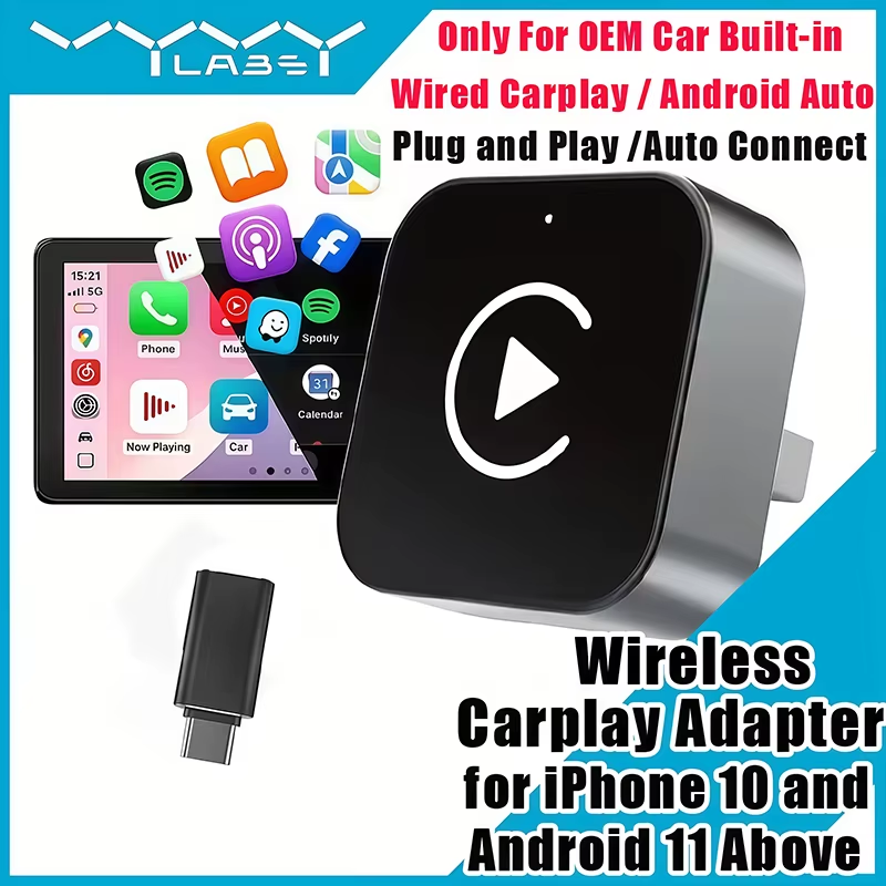 Adaptor CarPlay Nirkabel 2-in- - Usb C Hub ulasan dan harga