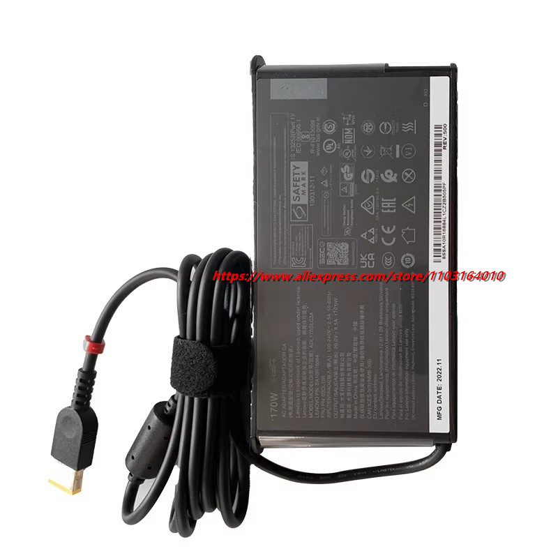 100% Asli 170W 20V 8.5A Adapto - Laptop Charger ulasan dan harga